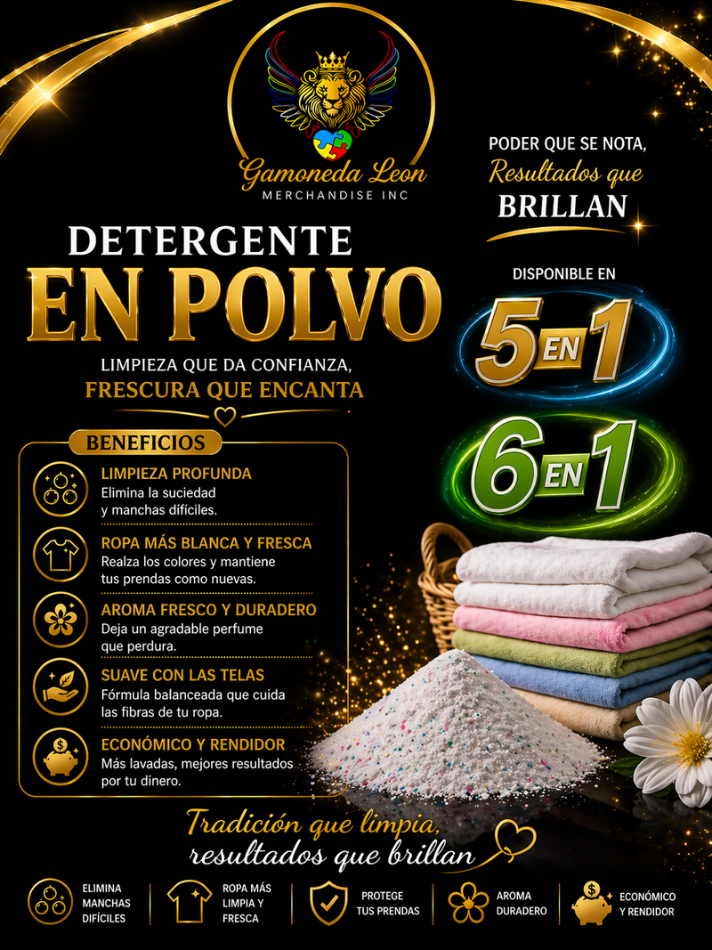 DETERGENTE EN POLVO