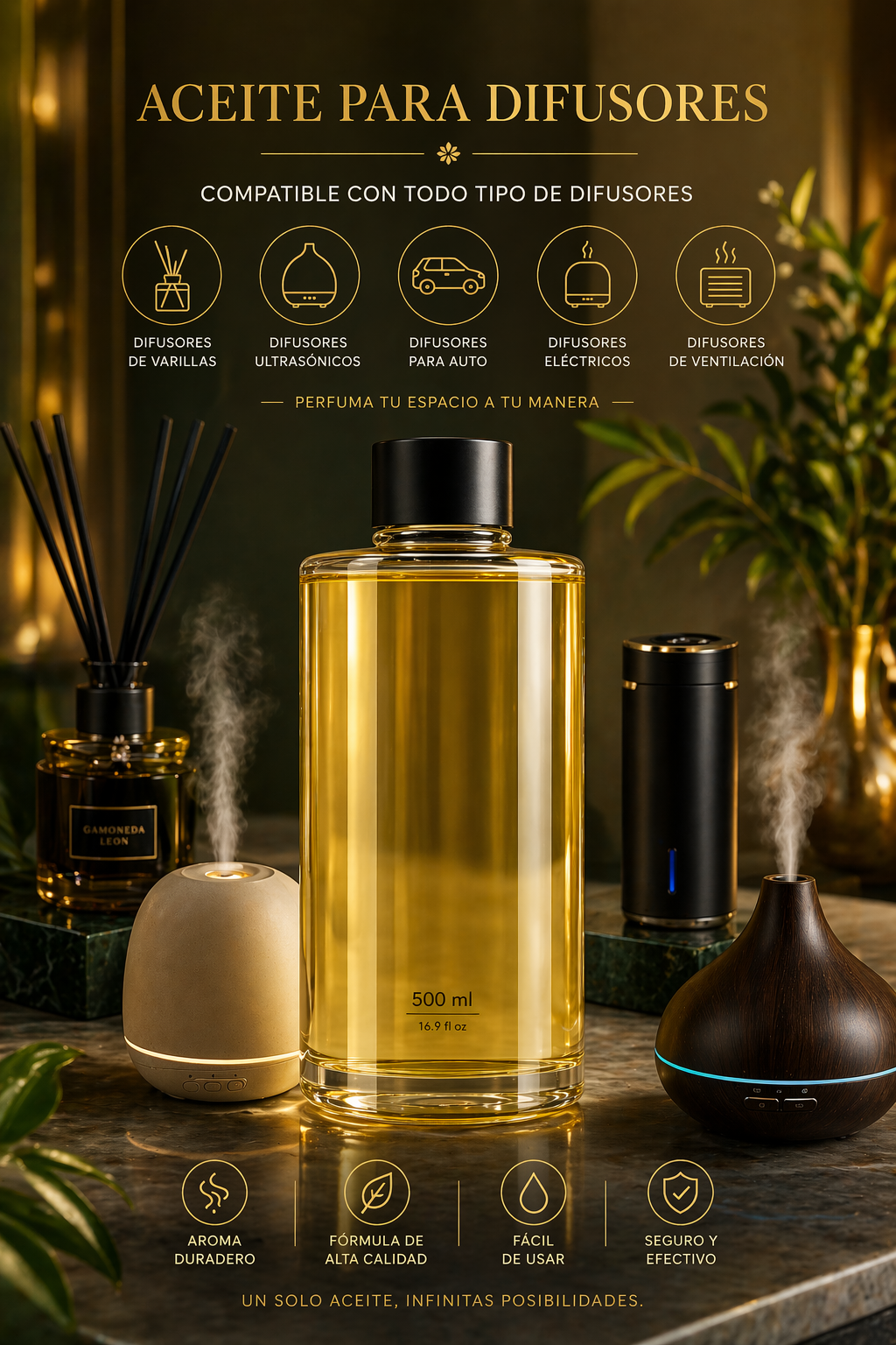 ACEITE PARA DIFUSORES