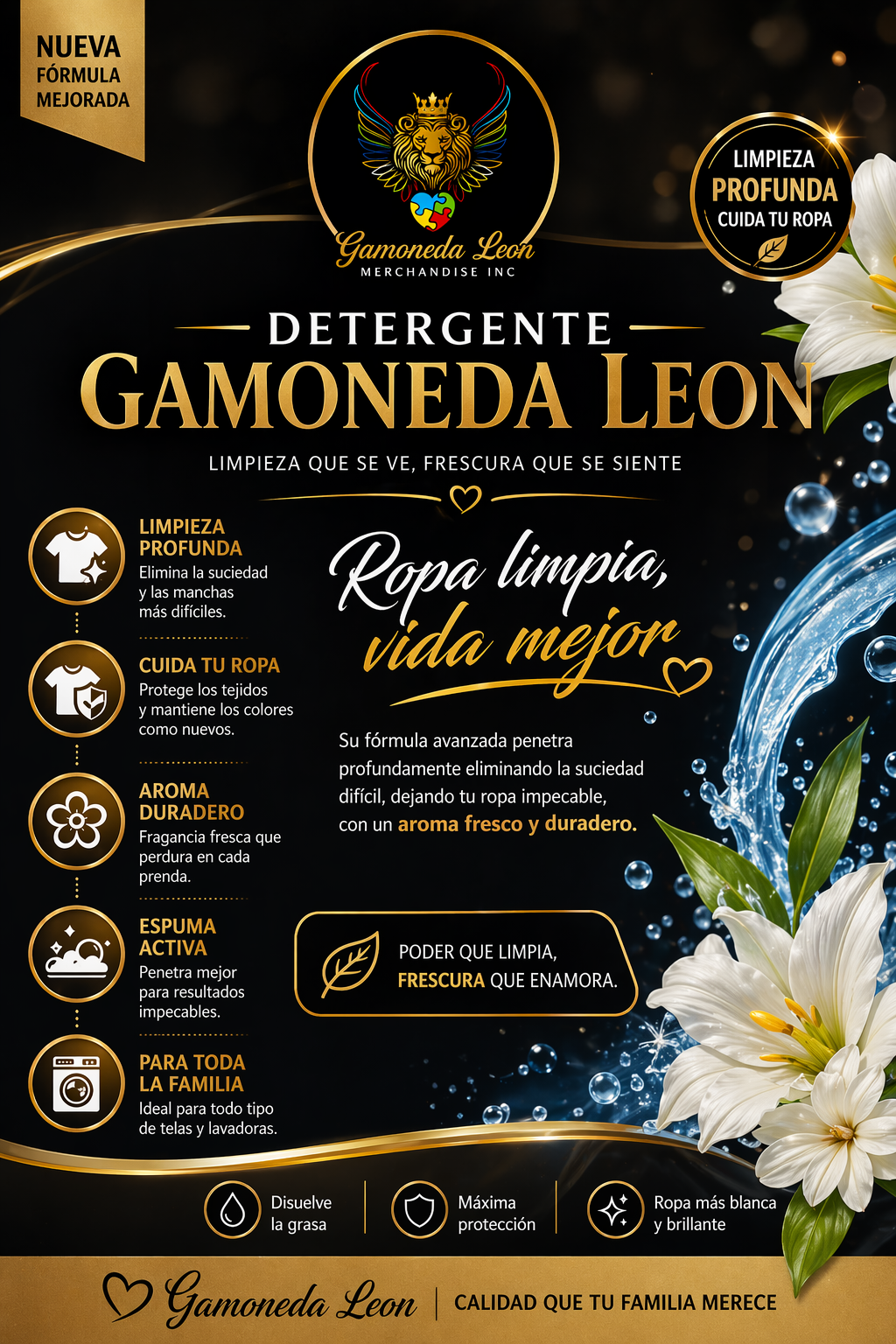 DETERGENTE LIQUIDO