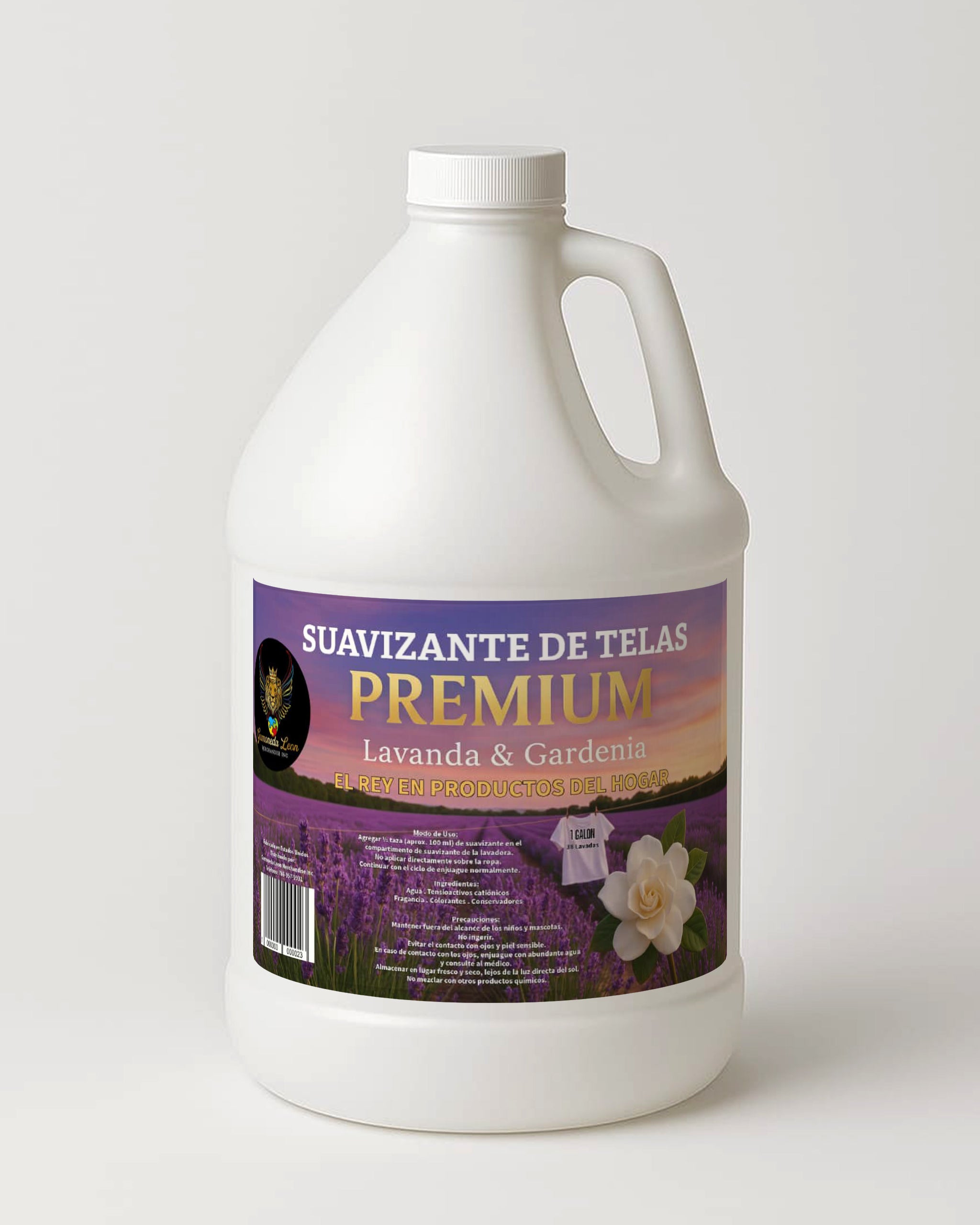 SUAVIZANTE DE TELAS LAVANDA & GARDENIA