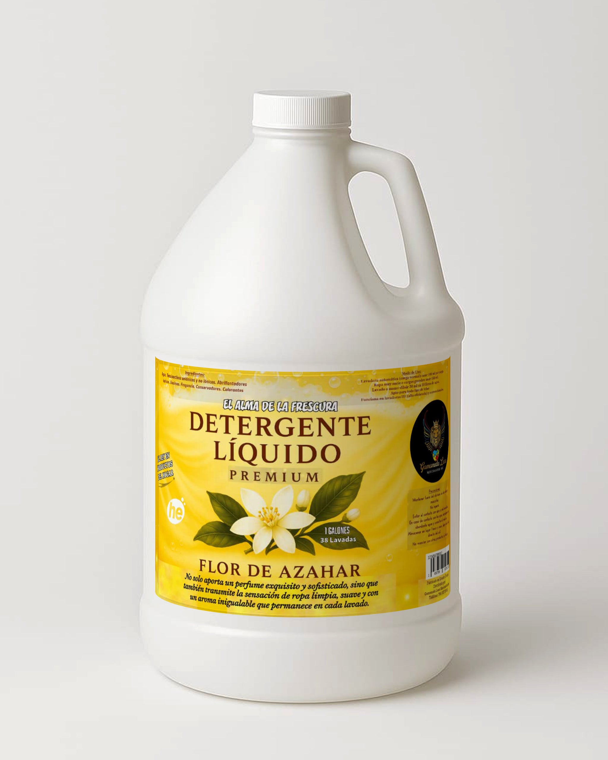 DETERGENTE LIQUIDO FLOR DE AZAHAR
