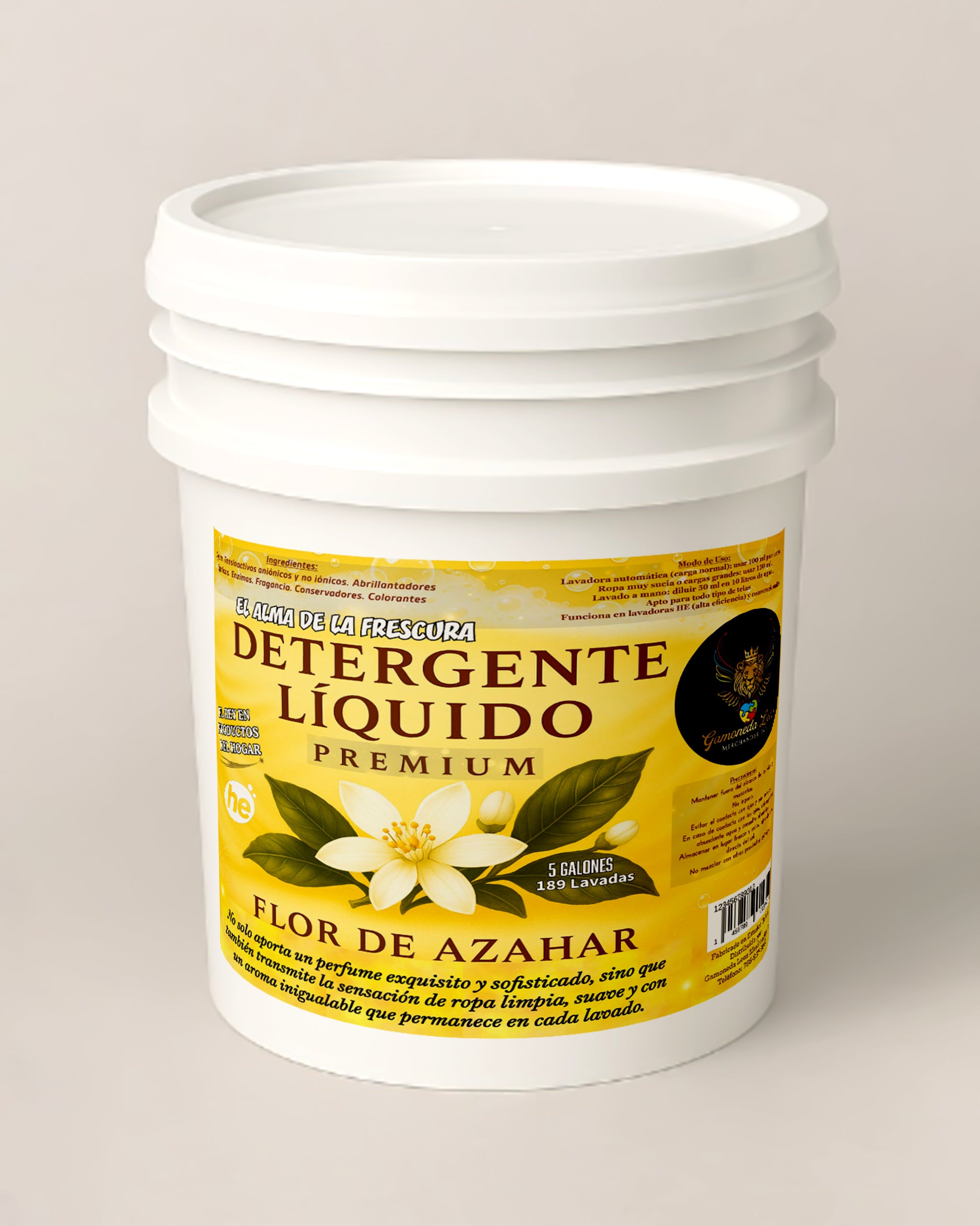 DETERGENTE LIQUIDO FLOR DE AZAHAR