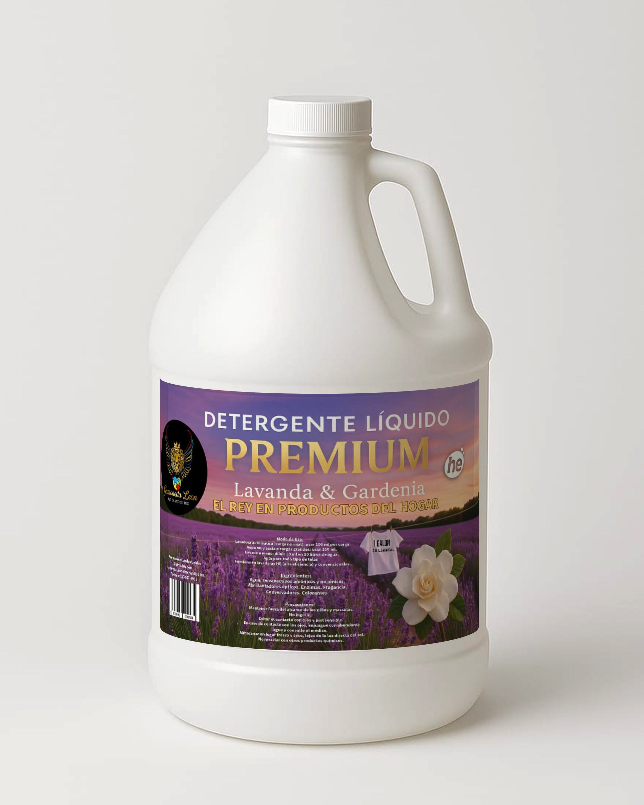 DETERGENTE LIQUIDO LAVANDA & GARDENIA