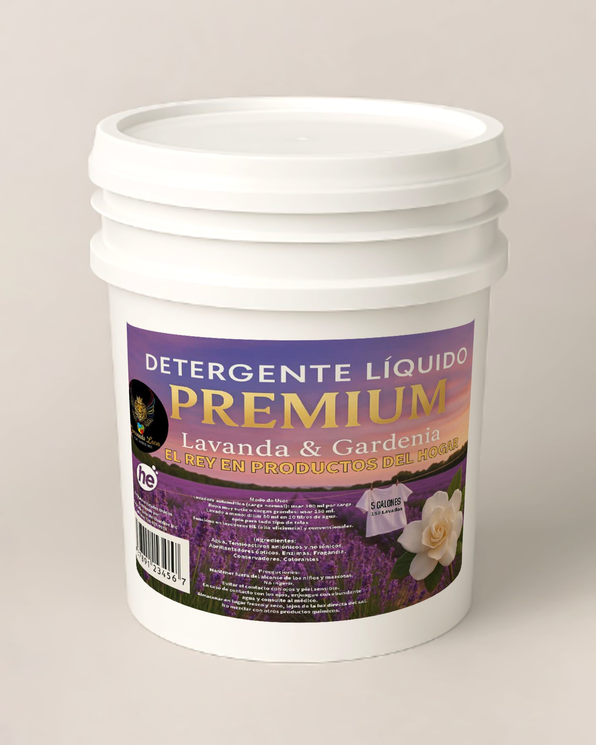 DETERGENTE LIQUIDO LAVANDA & GARDENIA