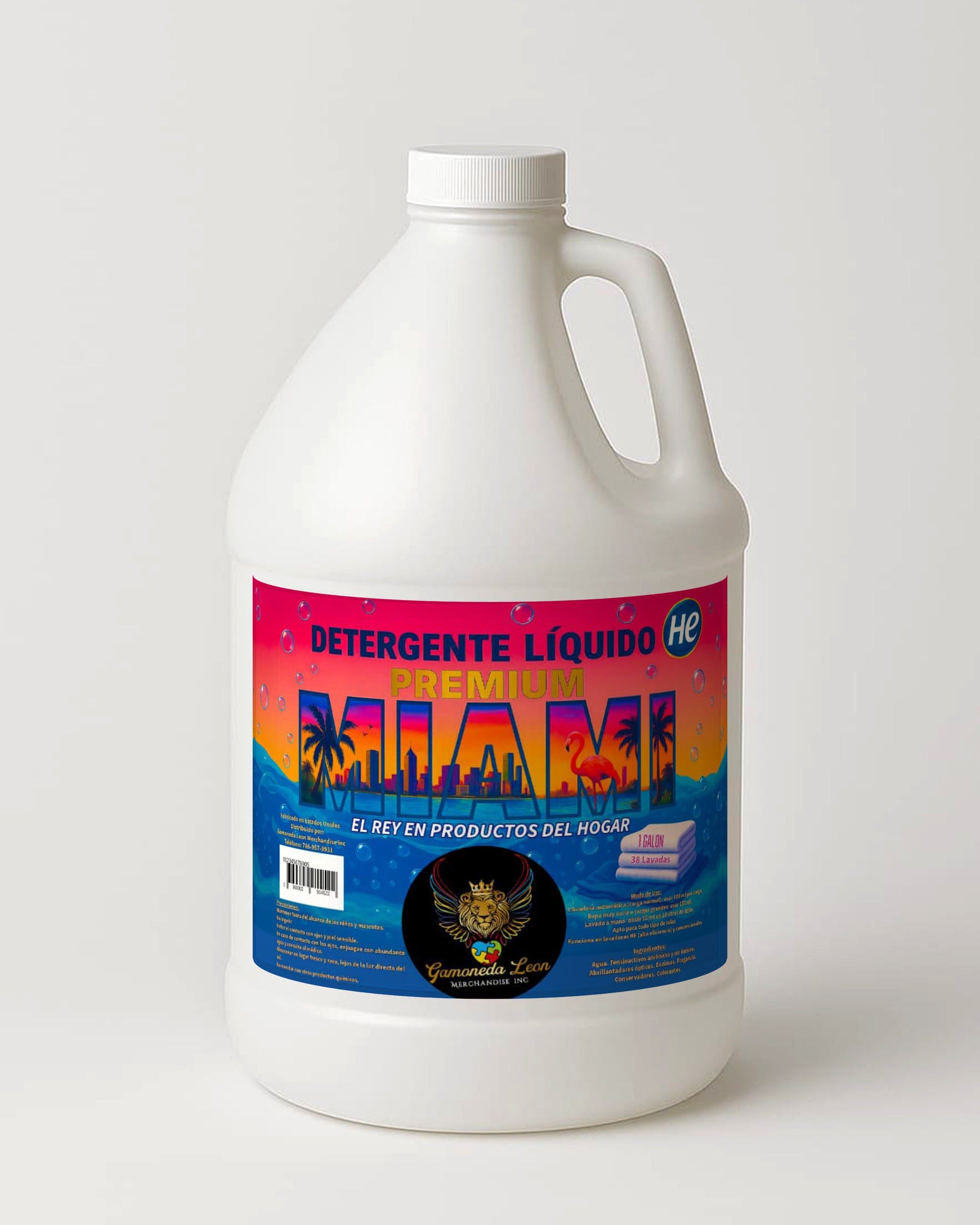 DETERGENTE LIQUIDO MIAMI