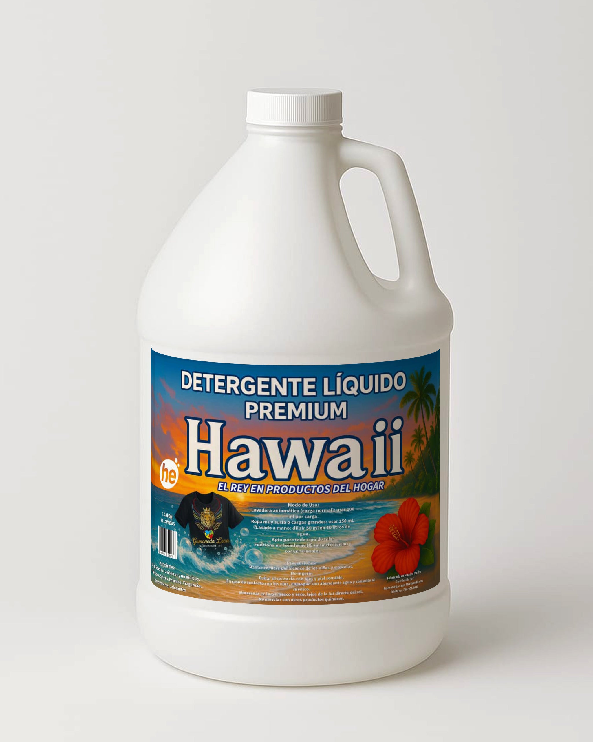 DETERGENTE LIQUIDO PREMIUM HAWAII