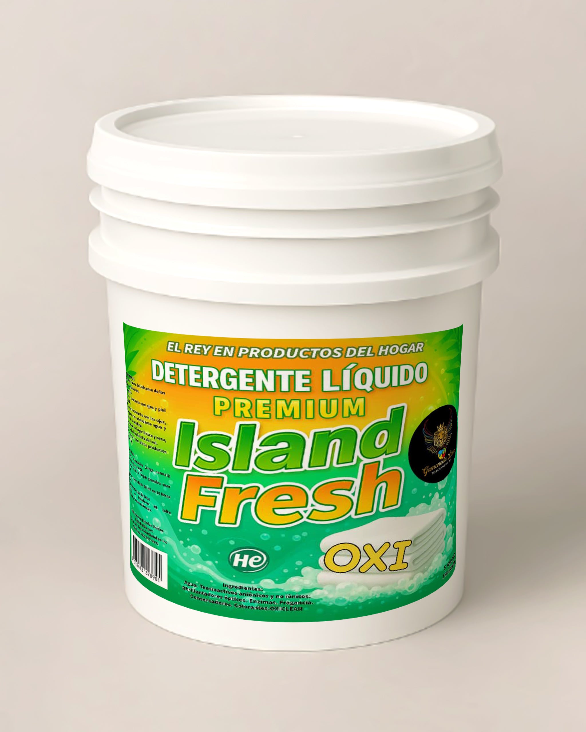 DETERGENTE LIQUIDO ISLAND FRESH OXI