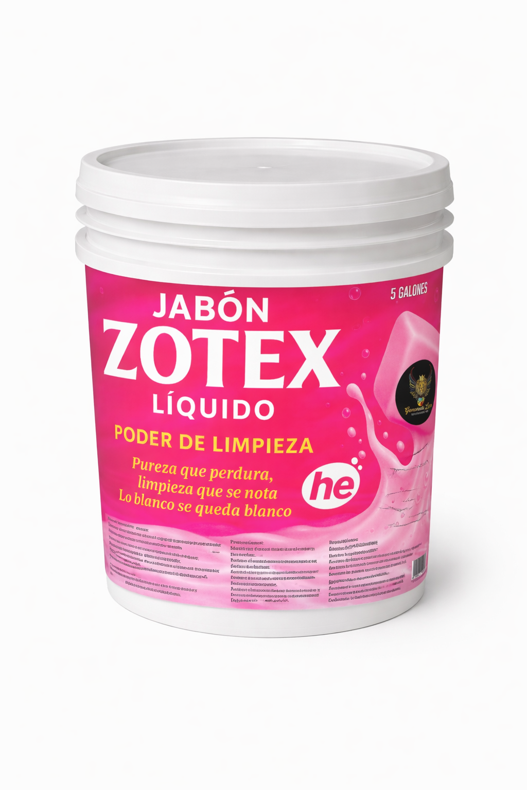 JABON LIQUIDO ZOTEX ROSADO