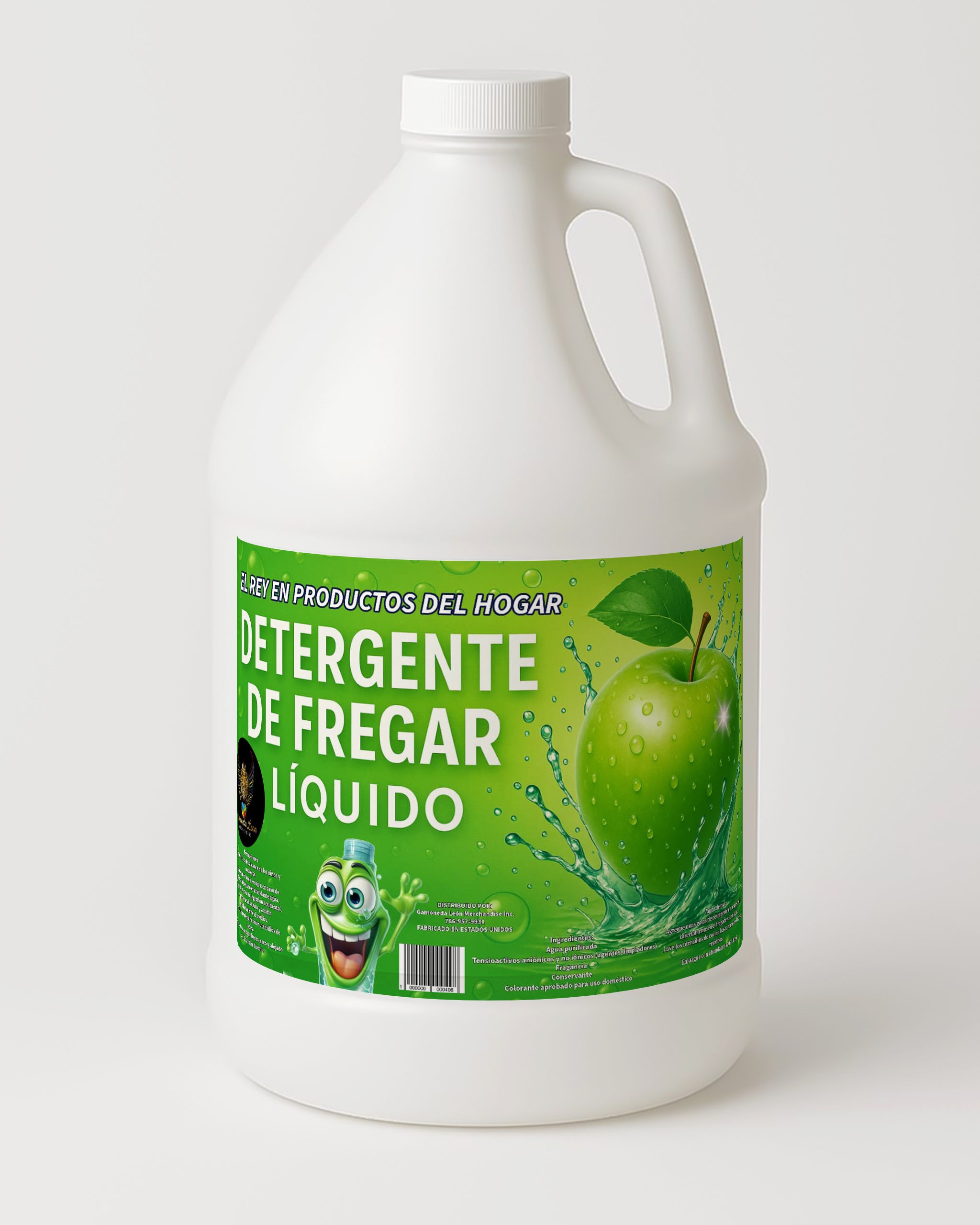 DETERGENTE DE FREGAR LIQUIDO MANZANA