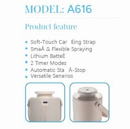 Ambientador inteligente para automóvil Model A616