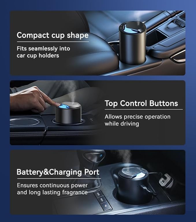 Ambientador inteligente para automóvil