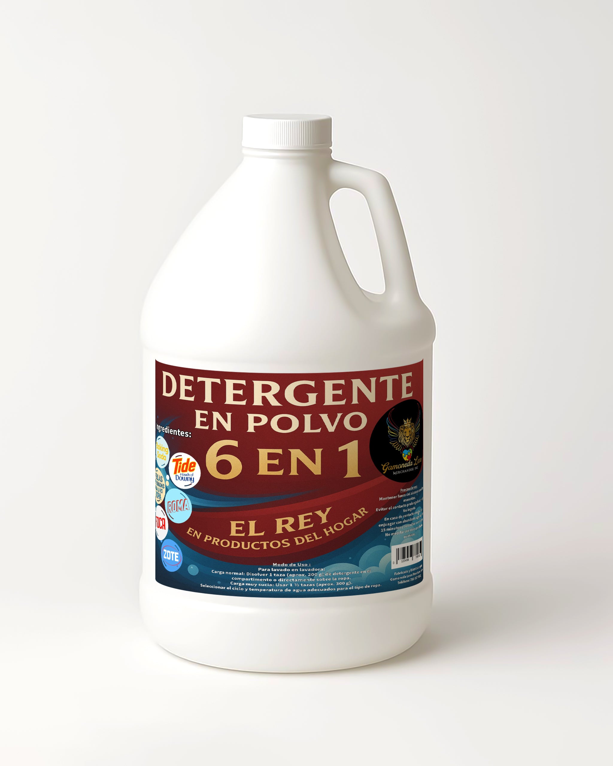 DETERGENTE EN POLVO 6 EN 1