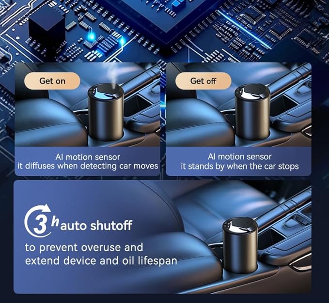 Ambientador inteligente para automóvil