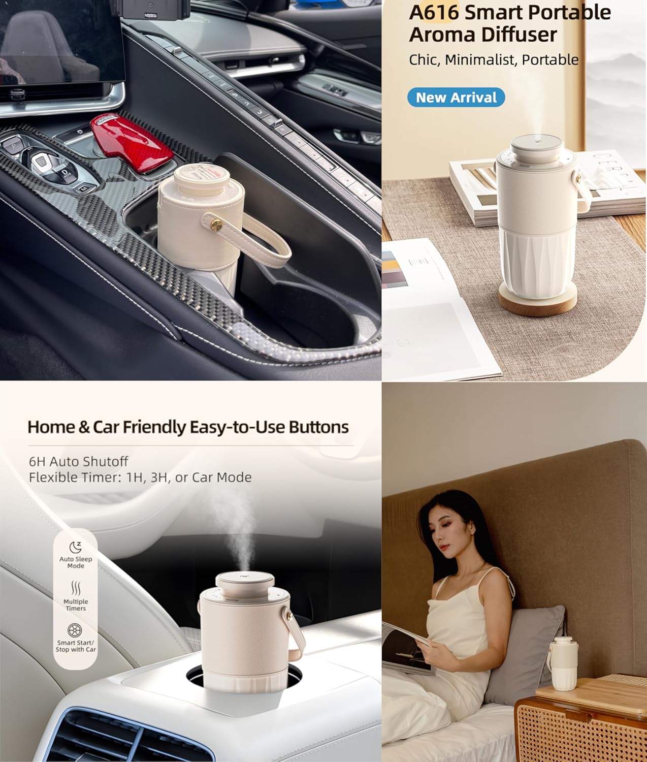 Ambientador inteligente para automóvil Model A616