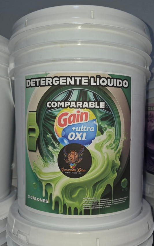 Detergente Liquido para ropa con oxi