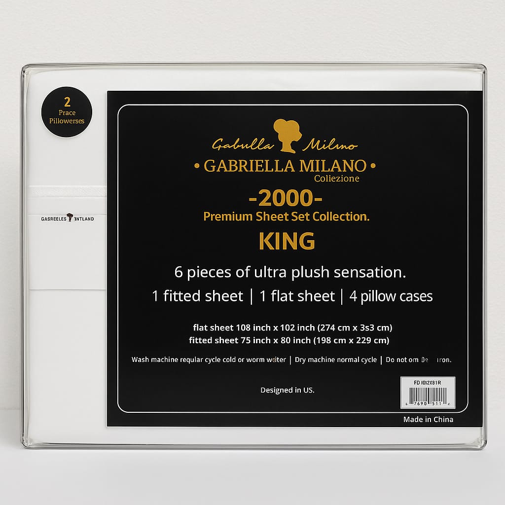 GABRIELLA MILANO Premium Sheet Set Collection