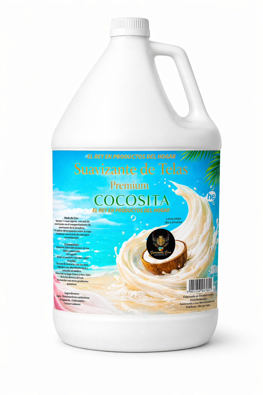SUAVIZANTE DE TELAS PREMIUM COCOSITA