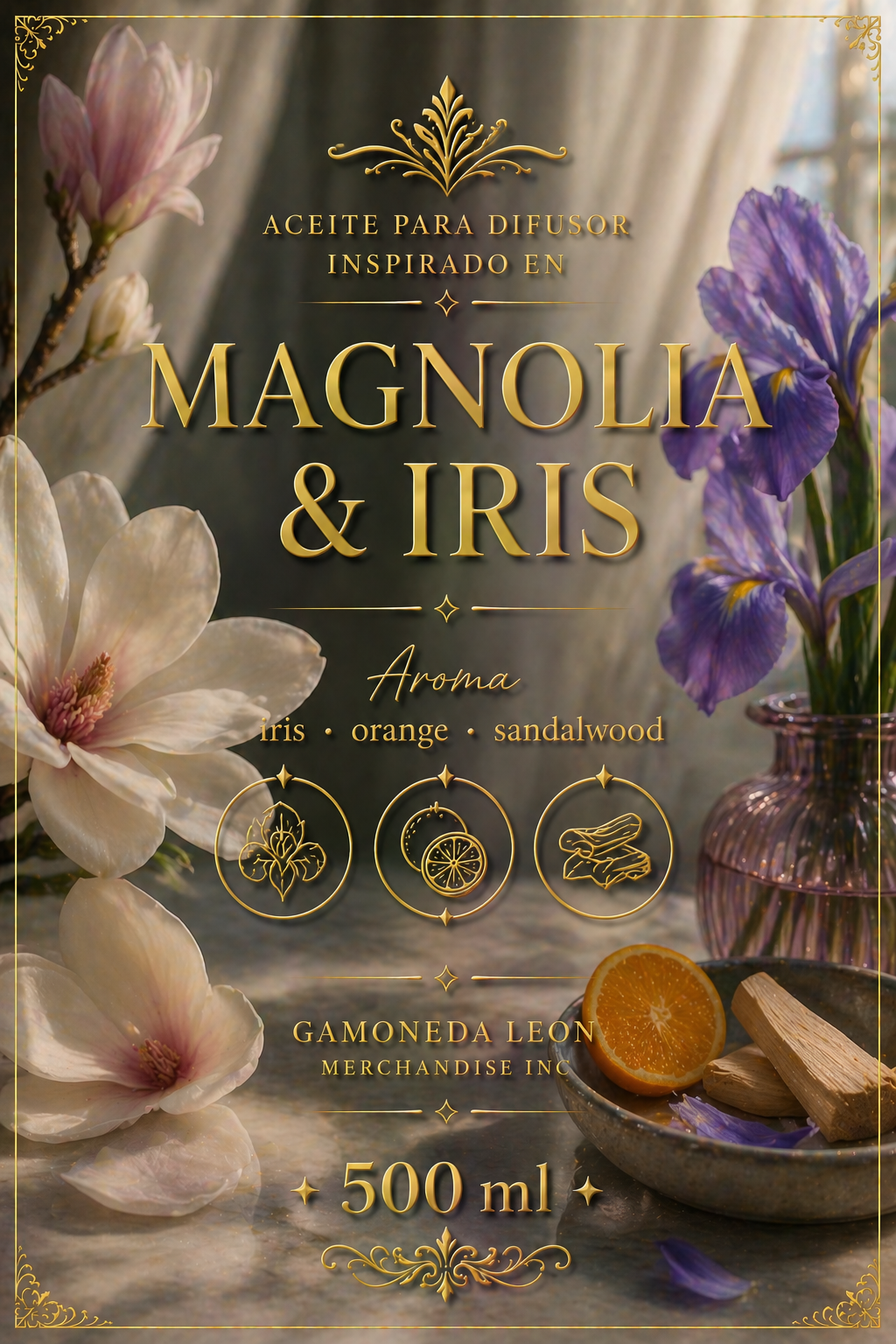 MAGNOLIA & IRIS