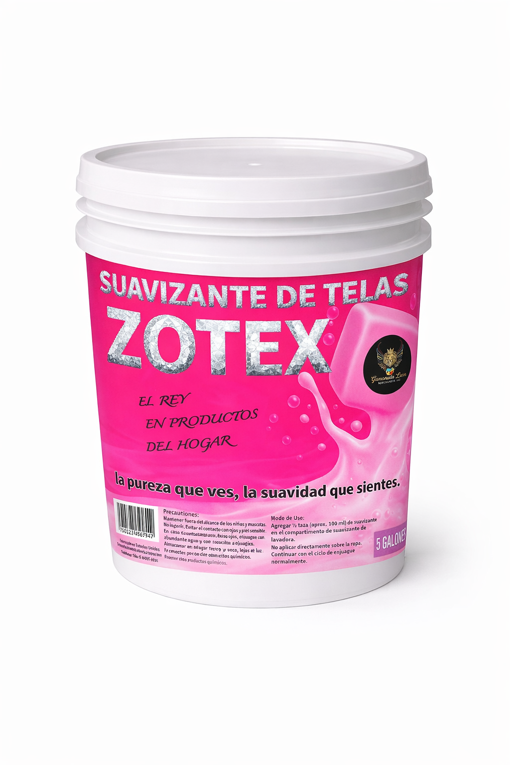 SUAVIZANTE DE TELAS ZOTEX ROSADO
