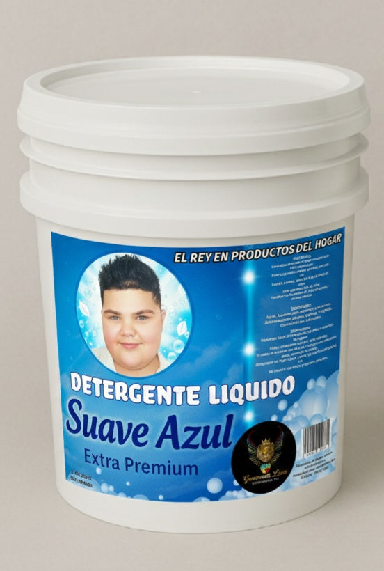 DETERGENTE LIQUIDO SUAVE AZUL