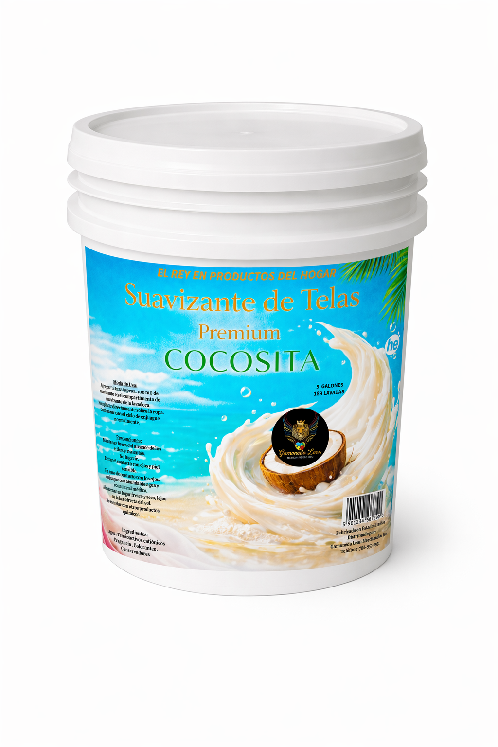 SUAVIZANTE DE TELAS PREMIUM COCOSITA