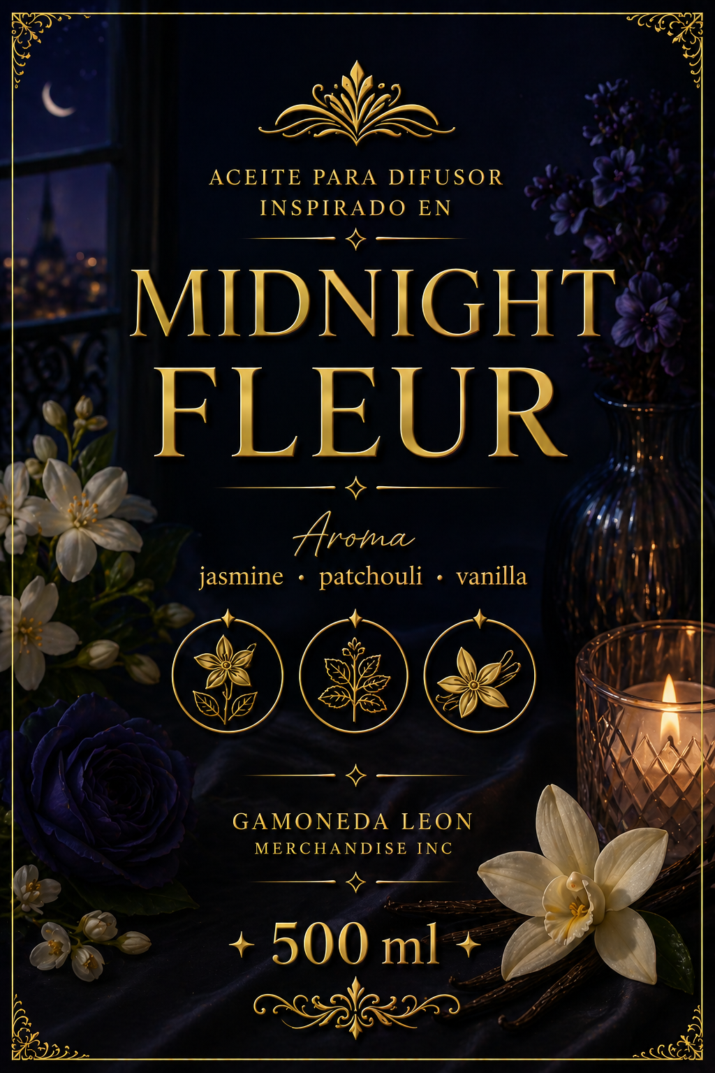 MIDNIGTH FLEUR
