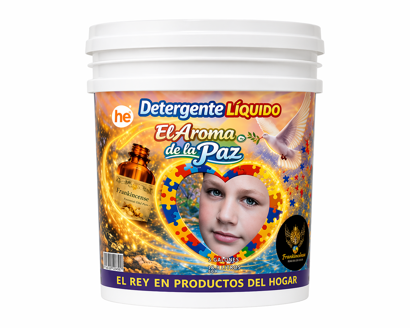 DETERGENTE LIQUIDO EL AROMA DE LA PAZ