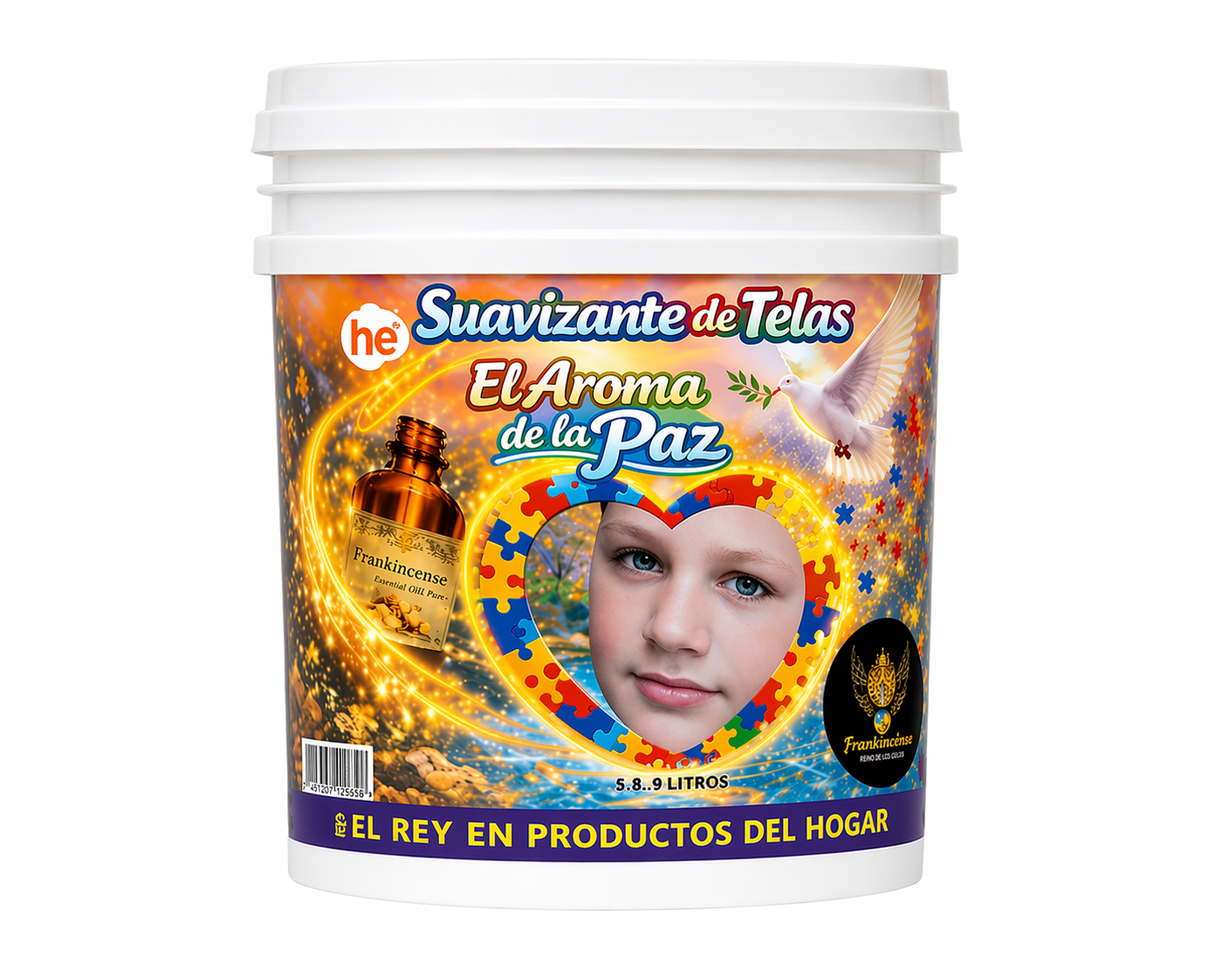 SUAVIZANTE DE TELAS EL AROMA DE LA PAZ