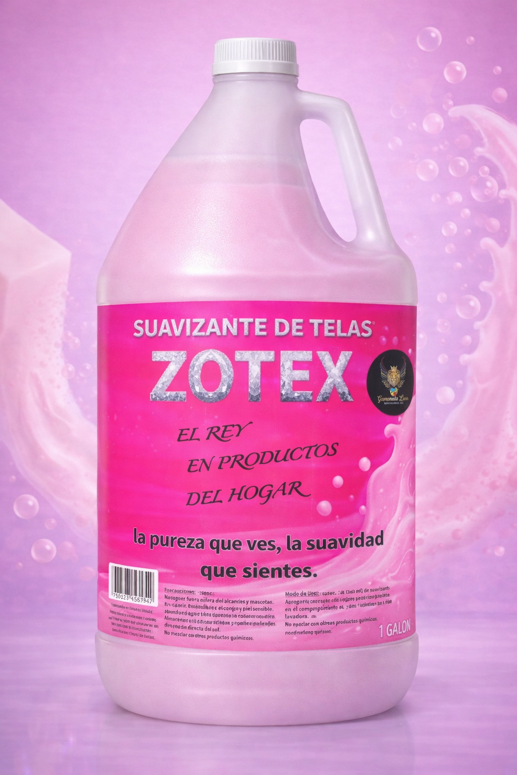 SUAVIZANTE DE TELAS ZOTEX ROSADO